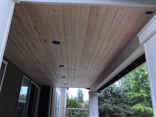Port Orchard, WA | Trex Deck and Roof Addition